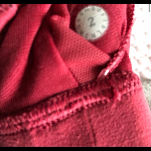 Red / pink Lululemon sports bra - Picture 3 of 3